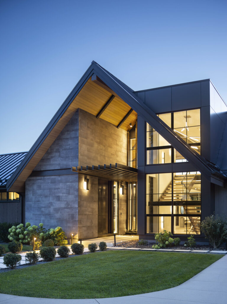 Custom home exterior Denver Colorado