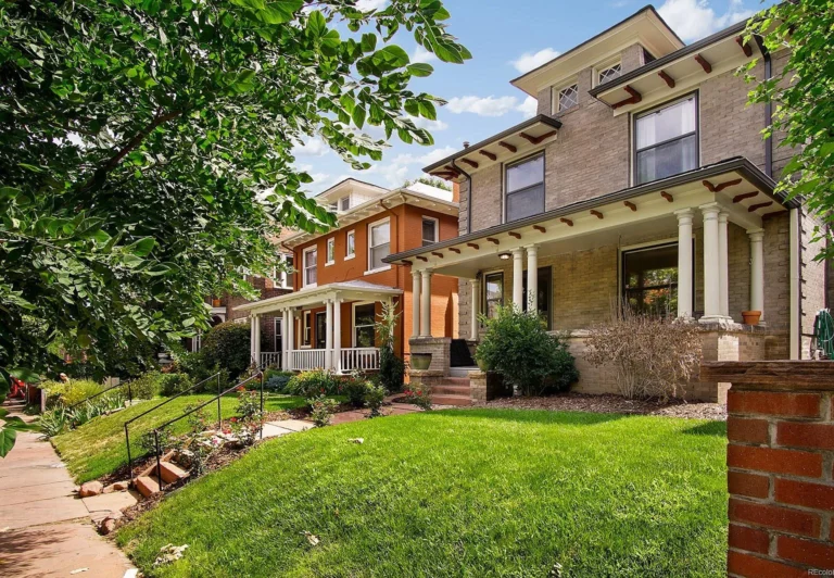 Custom home under construction in Denver Colorado by Anderson Construction