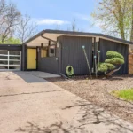 Custom home front exterior Denver