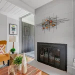 Custom living room Denver home