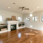 Custom living room Denver home